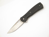 2010 Buck 345 Vantage Select 4.5" Black Linerlock Folding Pocket Knife