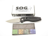 SOG Aegis 4.75" Black Handle Assisted Folding Pocket Knife