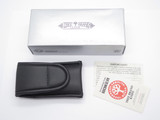 Vintage Boker 112060 Sheath & Box Only for 3.75" Folding Titanium Knife