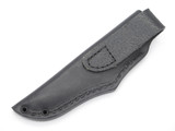 Vintage 1990s Boker Black Leather Fixed 6.75" Knife Sheath