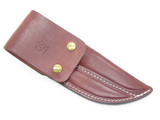 Vintage Case XX USA Twin Leather 9.87" Fixed Blade Knife Sheath