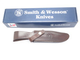 Vintage Smith & Wesson SW-2 Leather Fixed 6" Blade Knife Sheath and Box Only
