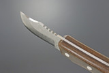 Kanetsune Seki Japan KB-270 Seseragi Skinner Blue Damascus 70mm Hunting Knife