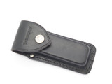 Vintage Tasco Japan 5" Folding Hunter Black Leather Folding Hunter Knife Sheath