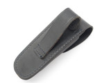 Vintage Japan 4.87" Folding Hunter Black Leather Folding Hunter Knife Sheath