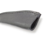 Vintage Seki Japan Black Leather 5.5" Clip Fixed Blade Knife Sheath