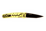 Mcusta MC-4BC-D24 Seki Japan Limited Katana Yellow/Black Tanto Pocket Knife