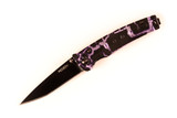 Mcusta MC-4BC-D12 Seki Japan Limited Katana Violet/Black Tanto Pocket Knife