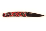 Mcusta MC-4BC-D5 Seki Japan Limited Katana Black/Red/White Tanto Pocket Knife