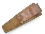 Vintage CS-34 Signal Corps US Army Leather Lineman Tool Knife Sheath Pouch