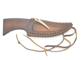 Bodean Montana Hide Leather Large Fixed 6.87" Blade Hunting Knife Sheath