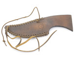 Bodean Montana Hide Leather Large Fixed 6.87" Blade Hunting Knife Sheath