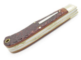 Vintage 1982 Remington USA R1123 Bullet Limited Folding Trapper Pocket Knife