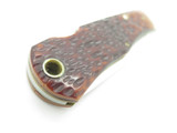 Vtg 1984 Remington R1173L Baby Bullet Lockback USA Delrin Folding Pocket Knife