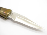 Vintage Case XX P197 Shark Tooth Wood Handle Folding Hunter Lockback Knife