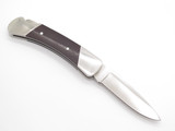 Pre-1984 Script Buck 500 Duke Micarta Handle Folding Lockback Pocket Knife