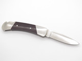 Pre-1984 Script Buck 500 Duke Micarta Handle Folding Lockback Pocket Knife