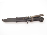 Vintage RM1608 AK-47 Fixed Blade Bayonet Military Knife & Scabbard Sheath