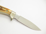 Vintage Hoffritz USA Stag Small Game Stainless Fixed Blade Hunting Knife