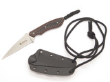 CRKT 2388 Folts SPEW Micarta Handle Fixed Blade Neck Knife & Sheath