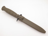 Glock 78 Austria Olive 11.87" Army Field Fixed Blade Survival Knife & Scabbard