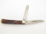 Vtg 2002 Remington R295T Apprentice Trapper Faux Tortoise Folding Pocket Knife