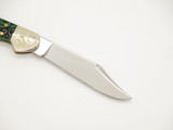Case XX 61749L 18542 USA Engraved Green Bone Copperlock Folding Pocket Knife