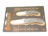 2 Pack - Gerber Fast Draw & Mini 1910819A Assisted Folding Pocket Knife