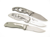 3 Pack Gerber Paraframe Ripstop II Air Ranger Folding Pocket Knife