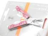 Gerber Clutch 2.5" Red Multi Tool Pliers Folding Pocket Knife