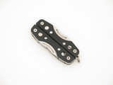 Gerber Shortcut 2.5" Black Metal Multi Tool Scissors Folding Pocket Knife