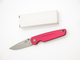 Vintage Gerber LTR Red Aluminum 3.5" Linerlock Folding Pocket Knife