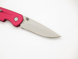Vintage Gerber LTR Red Aluminum 3.5" Linerlock Folding Pocket Knife
