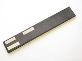 Vtg 70s P-708B Seki Japan Synthetic Black 8.37" Desk Letter Opener Folding Knife