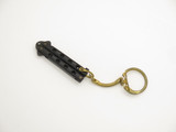 Vintage 1980s Herbertz Rostfrei Mini Seki Japan 2" Kechain Folding Balisong Butterfly Knife