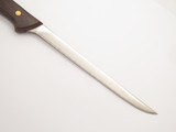 Vtg 1970s Tako Fillet Seki Japan 12.75" Wood Handle Fixed Fishing Hunting Knife