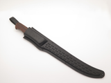 Vtg 1970s Tako Fillet Seki Japan 12.75" Wood Handle Fixed Fishing Hunting Knife
