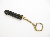 Vintage 1980s Herbertz Rostfrei Mini Seki Japan Proto 2" Kechain Folding Balisong Butterfly Knife