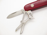 Vtg 1980s HQ DS-102-11 Seki Japan 3.75" Red Multi Tool Folding Pocket Camp Knife