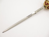 Vintage 1970s King Gold No. 6-9 Seki Japan Brass 8.75" Sword Desk Letter Opener
