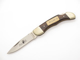 Vintage Muela ALCE Seki Japan Prototype Wood 3.37" Lockback Folding Pocket Knife