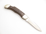 Vintage Muela ALCE Seki Japan Prototype Wood 3.37" Lockback Folding Pocket Knife