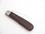 Vintage 1950s F-622/H Seki Japan 4" Serrated Wood Handle Folding Pocket Knife