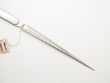 Vintage 1970s F-529-S Seki Japan Stainless 9.5" Desk Letter Opener Folding Knife