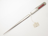 Vintage 1970s F-529-S Seki Japan Stainless 9.5" Desk Letter Opener Folding Knife