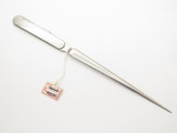 Vintage 1970s F-529-S Seki Japan Stainless 9.5" Desk Letter Opener Folding Knife