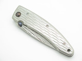 2010 Mcusta Seki Japan Nami 111D Damascus VG-10 Framelock Folding Pocket Knife