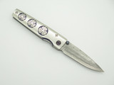2010 Mcusta Seki Japan MC-91D Sakura VG-10 Damascus San Mai Folding Pocket Knife