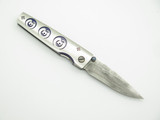 2010 Mcusta Seki Japan MC-93D Crane VG-10 Damascus San Mai Folding Pocket Knife