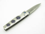 2010 Mcusta Seki Japan MC-92D Kikyo VG-10 Damascus San Mai Folding Pocket Knife